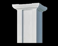 Custom Aluminum Capital - Acadian Design - Chadsworth Columns